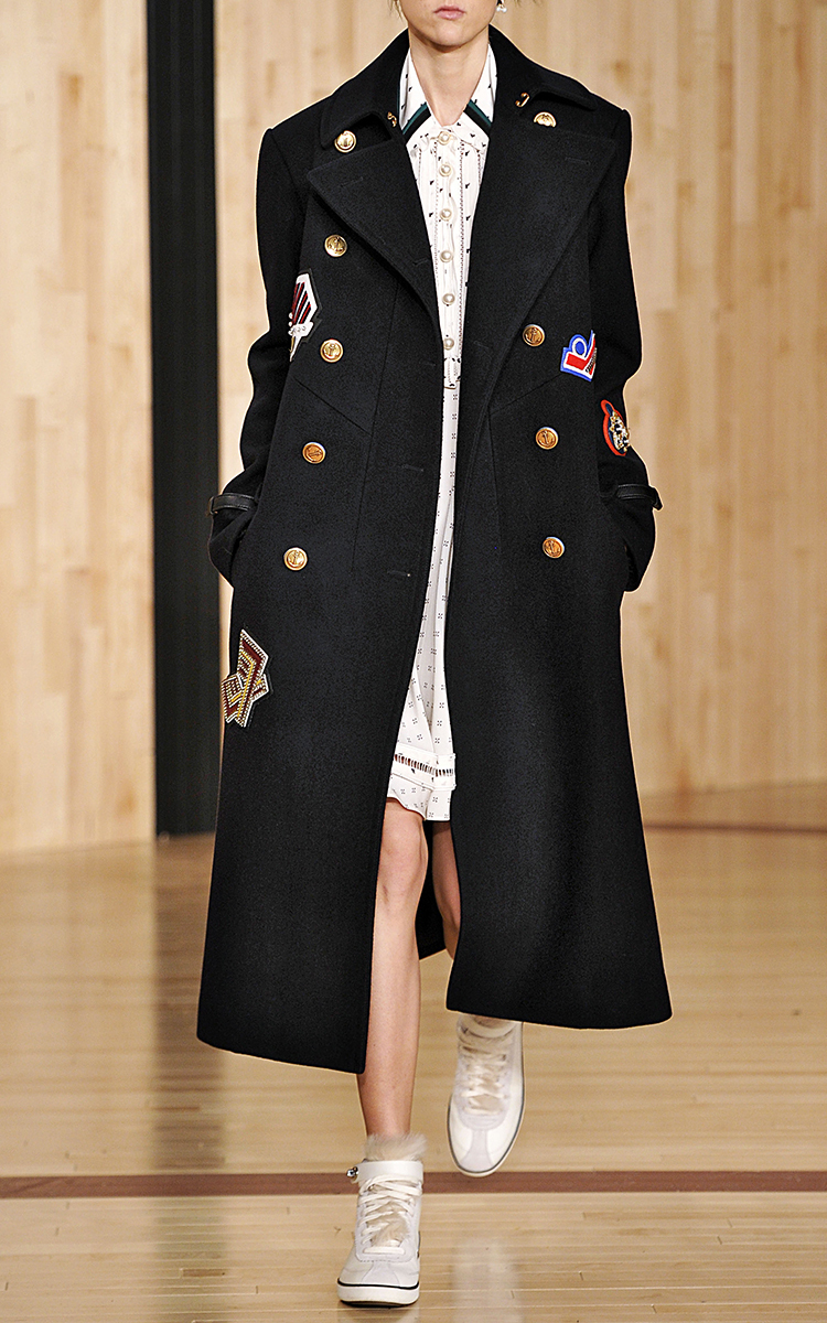 coach naval coat