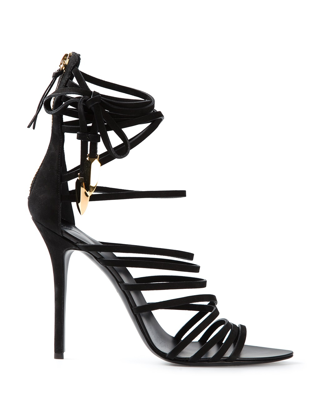 Lyst - Giuseppe Zanotti Gladiator Sandals in Black