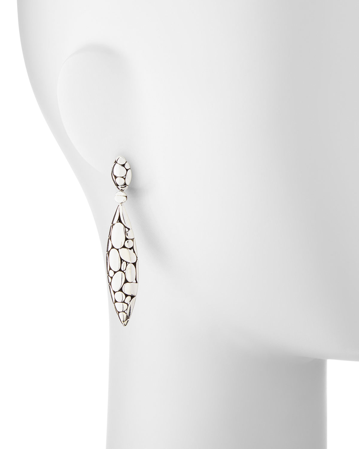 Lyst John Hardy Kali Marquise Drop Earrings In Metallic Gallery