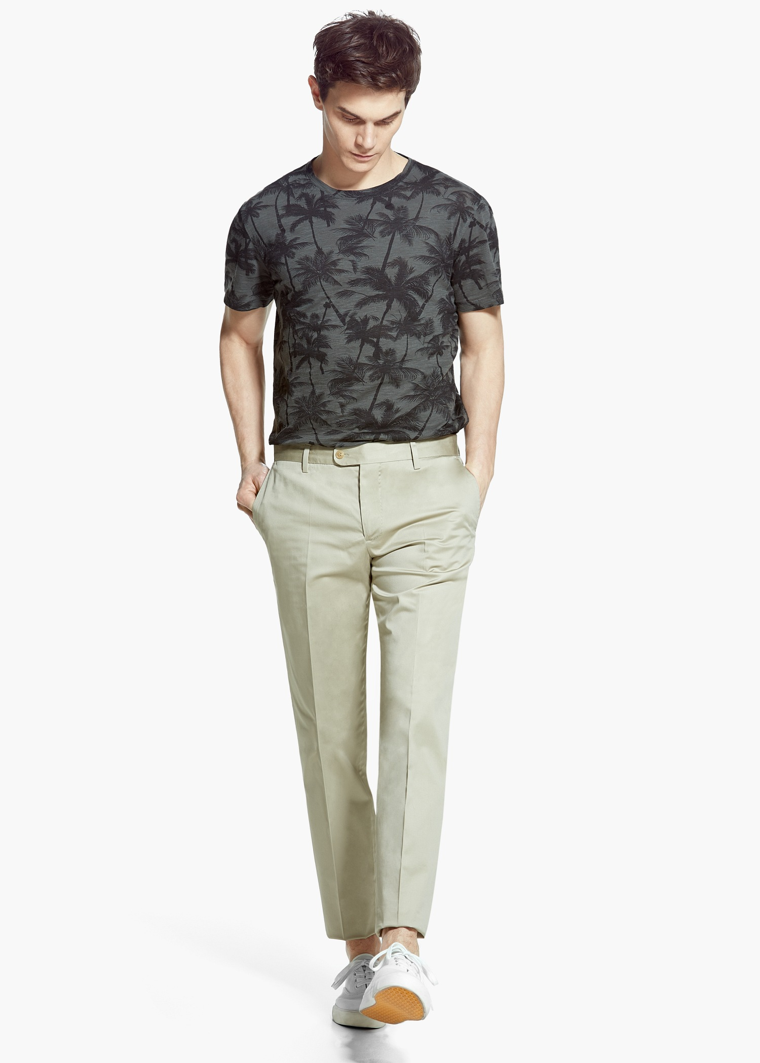 mango formal pants