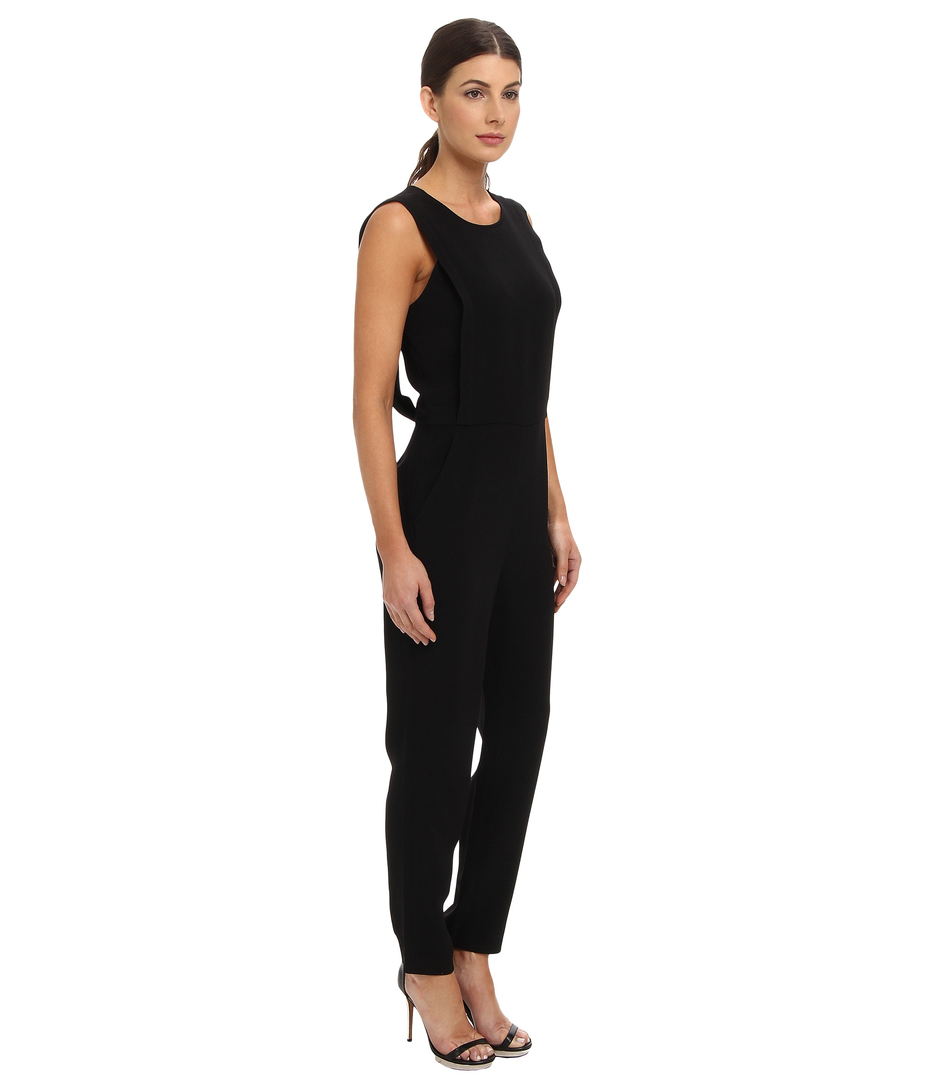 Theory Remaline Jumpsuit in Black - Lyst