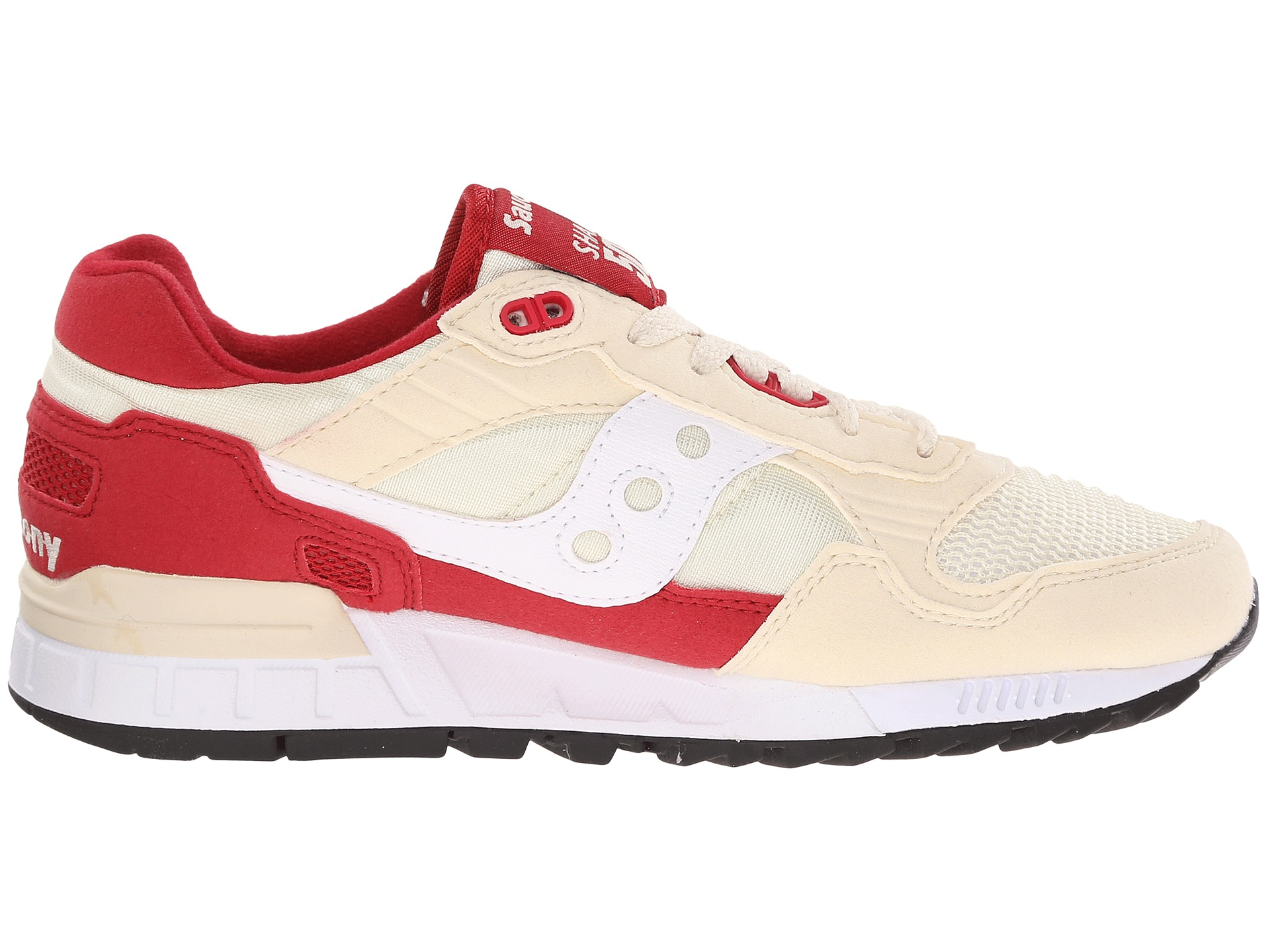 saucony shadow 5000 red cream