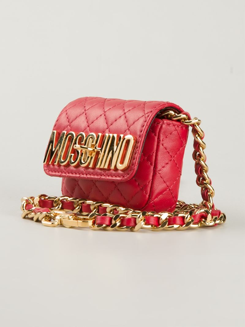 moschino mini purse