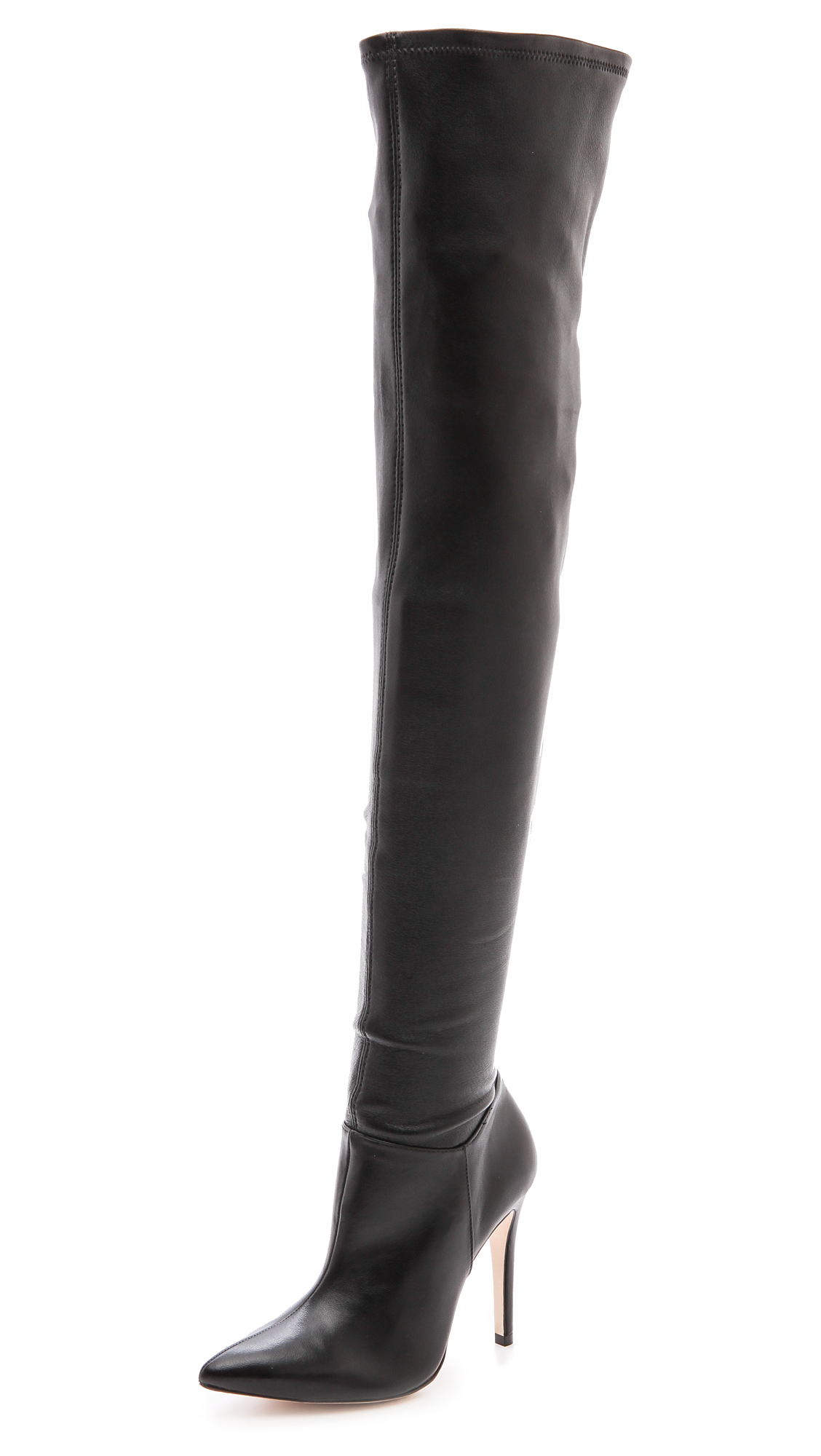 Alice Olivia Alice Olivia Dae Stretch Over The Knee Boots Black