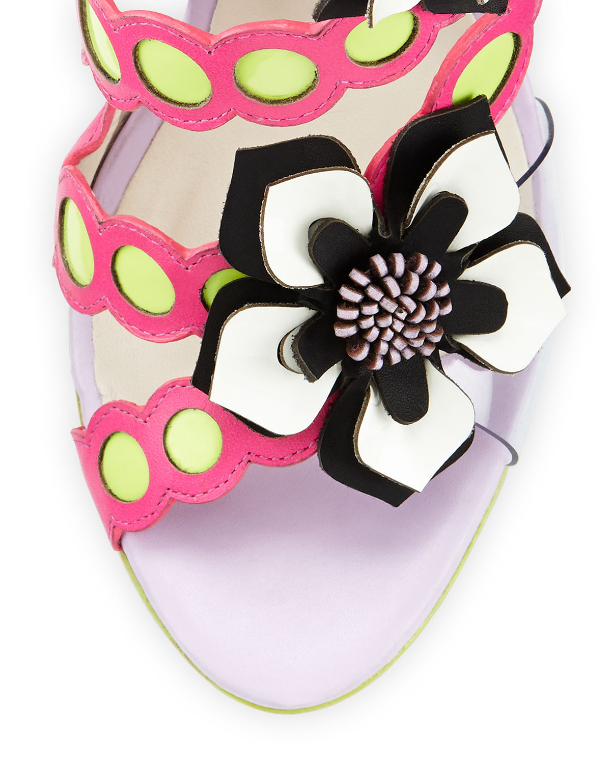 sophia webster floral sandals