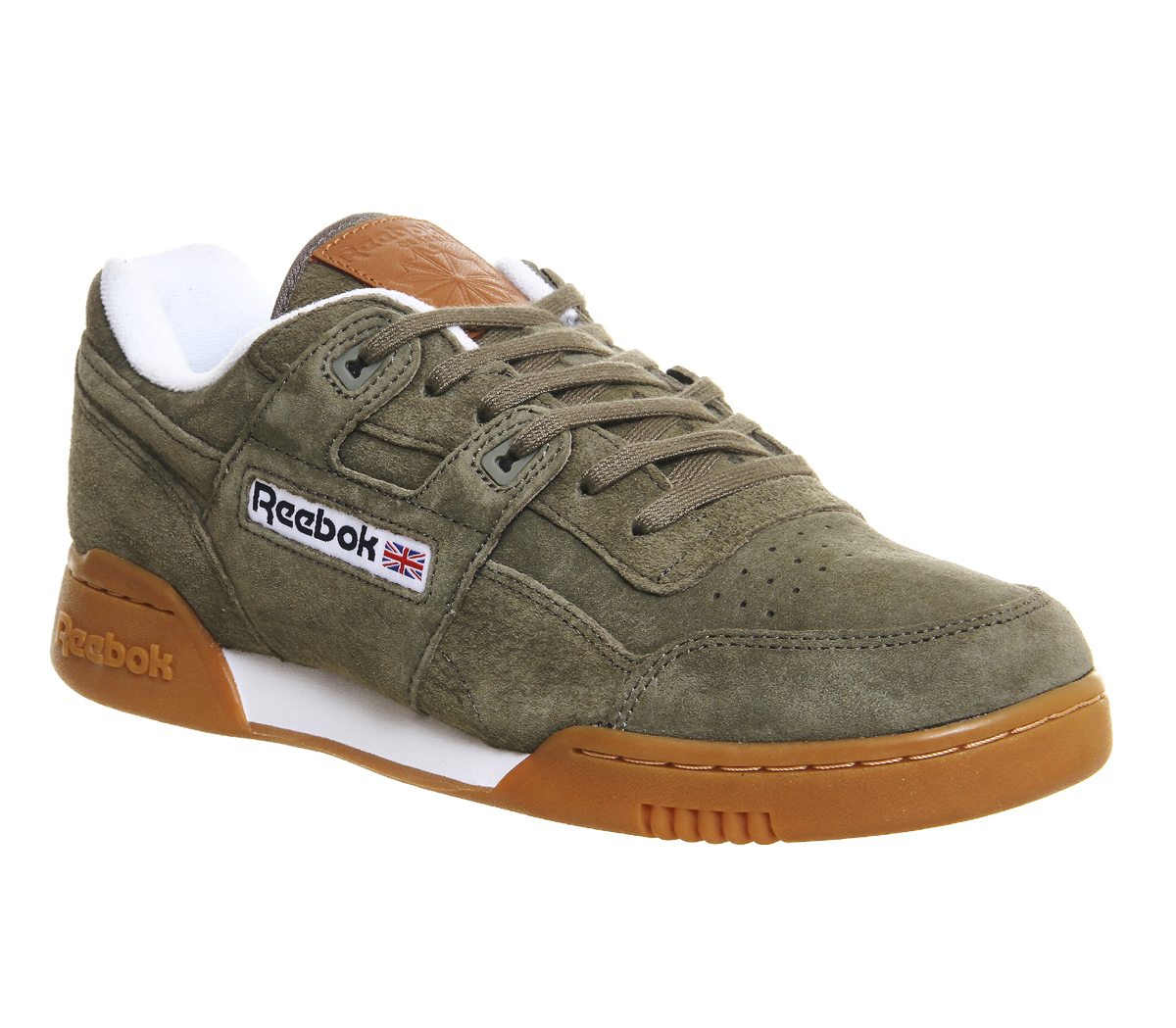 men's green reebok trainers