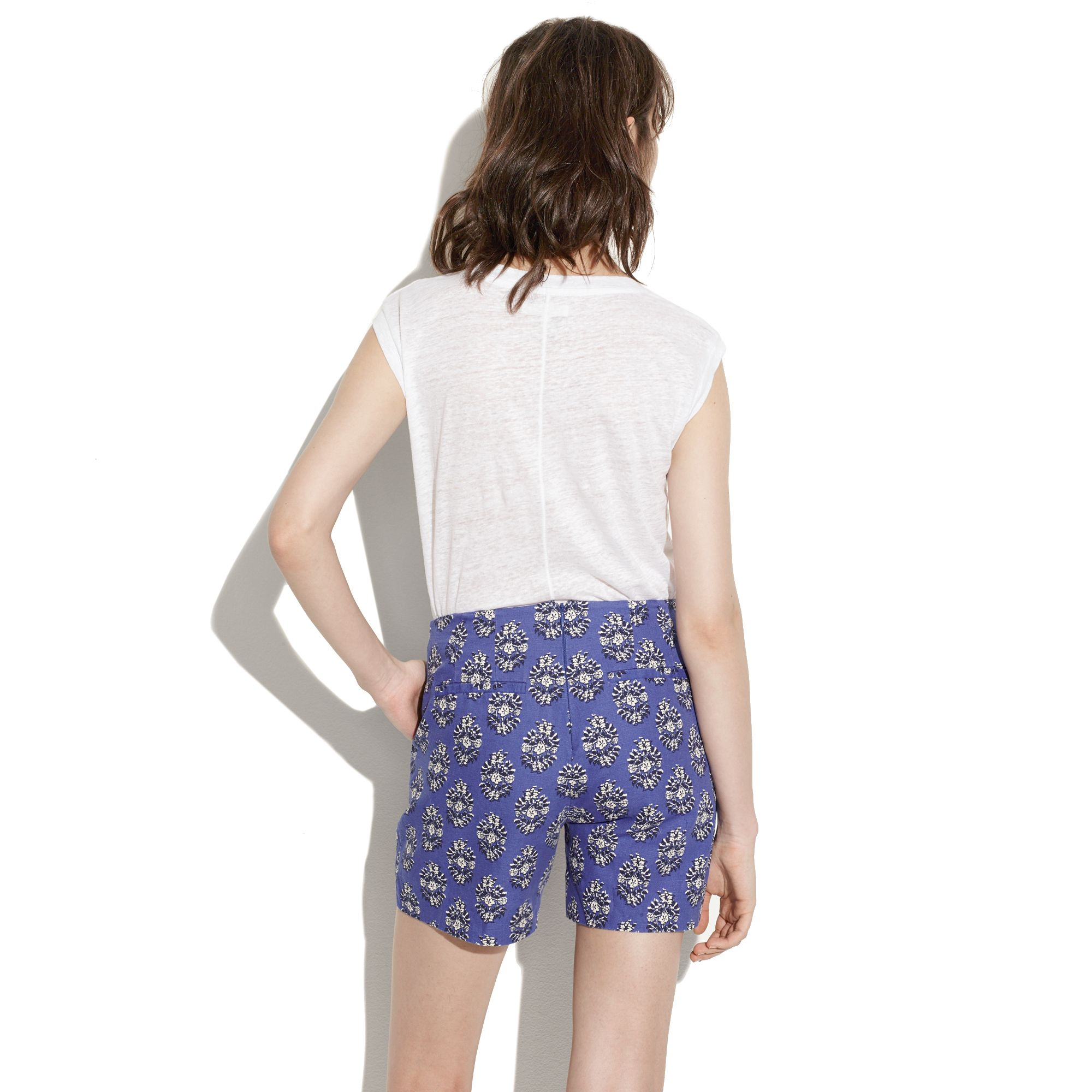 madewell floral shorts