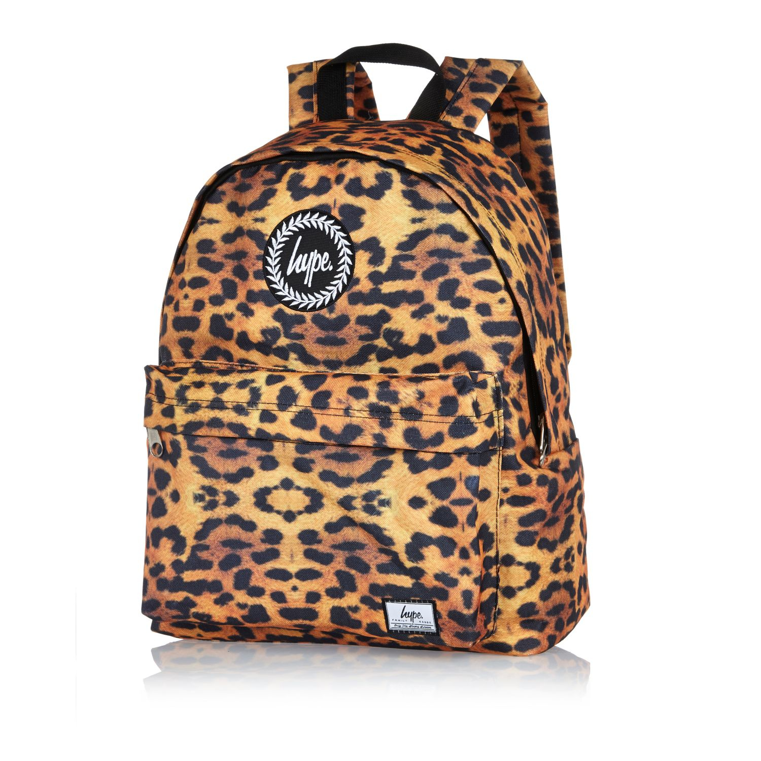 hype leopard print backpack