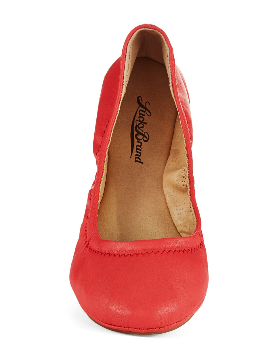 lucky brand red flats