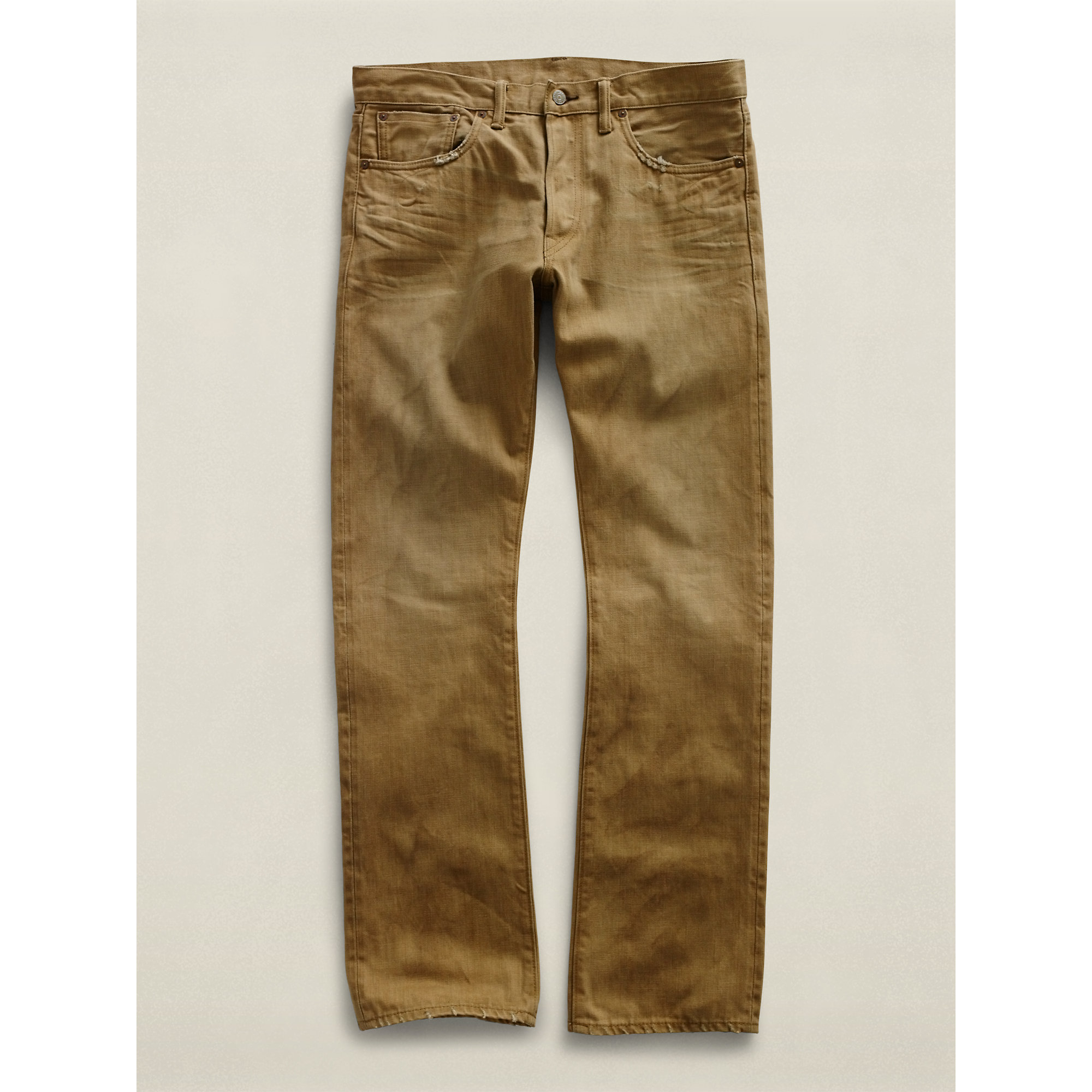 RRL Slim-Fit Bootcut Jean in Brown for Men | Lyst