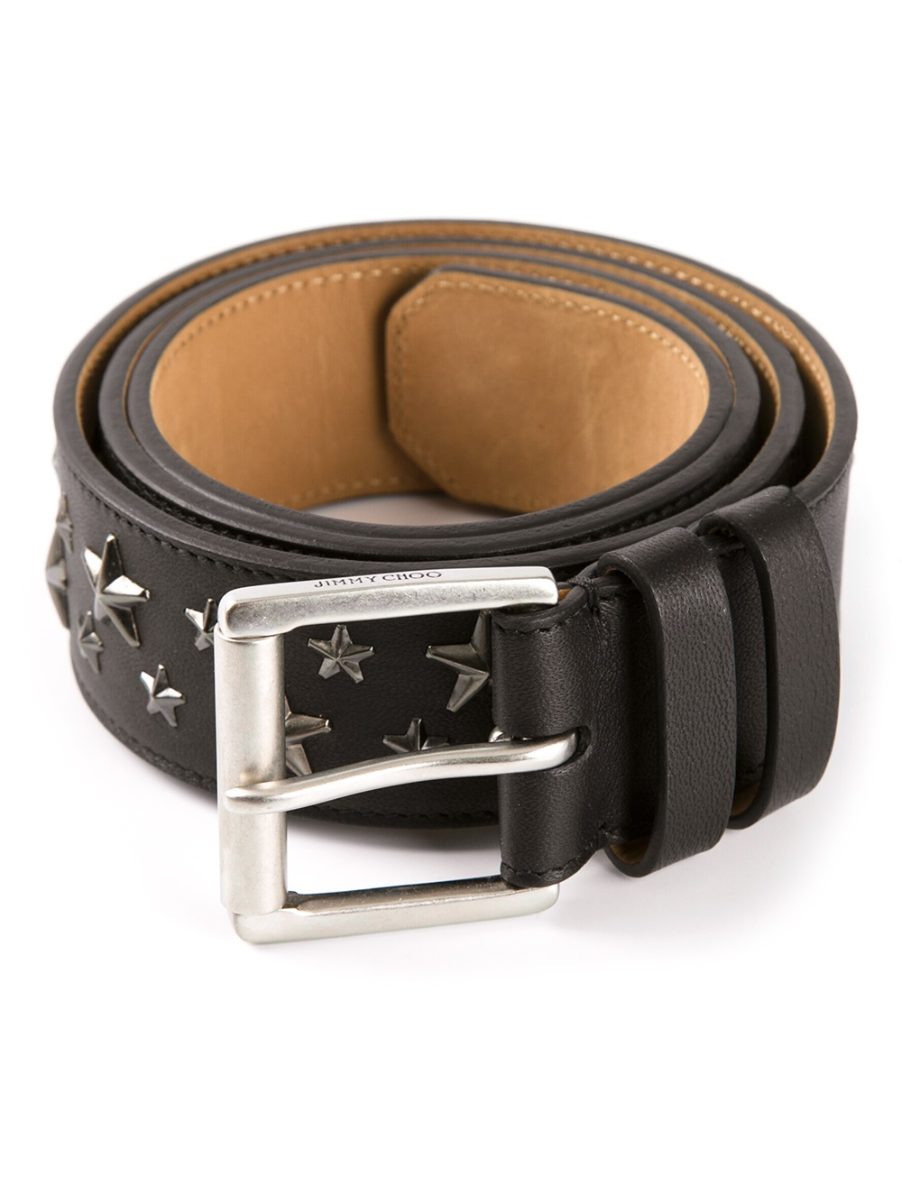 Jimmy Choo Star Studded Belt in Black for Men | Lyst