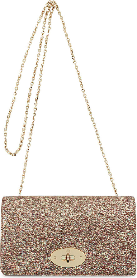 Mulberry Leather Bayswater Clutch Wallet in Mushroom (Metallic) - Lyst