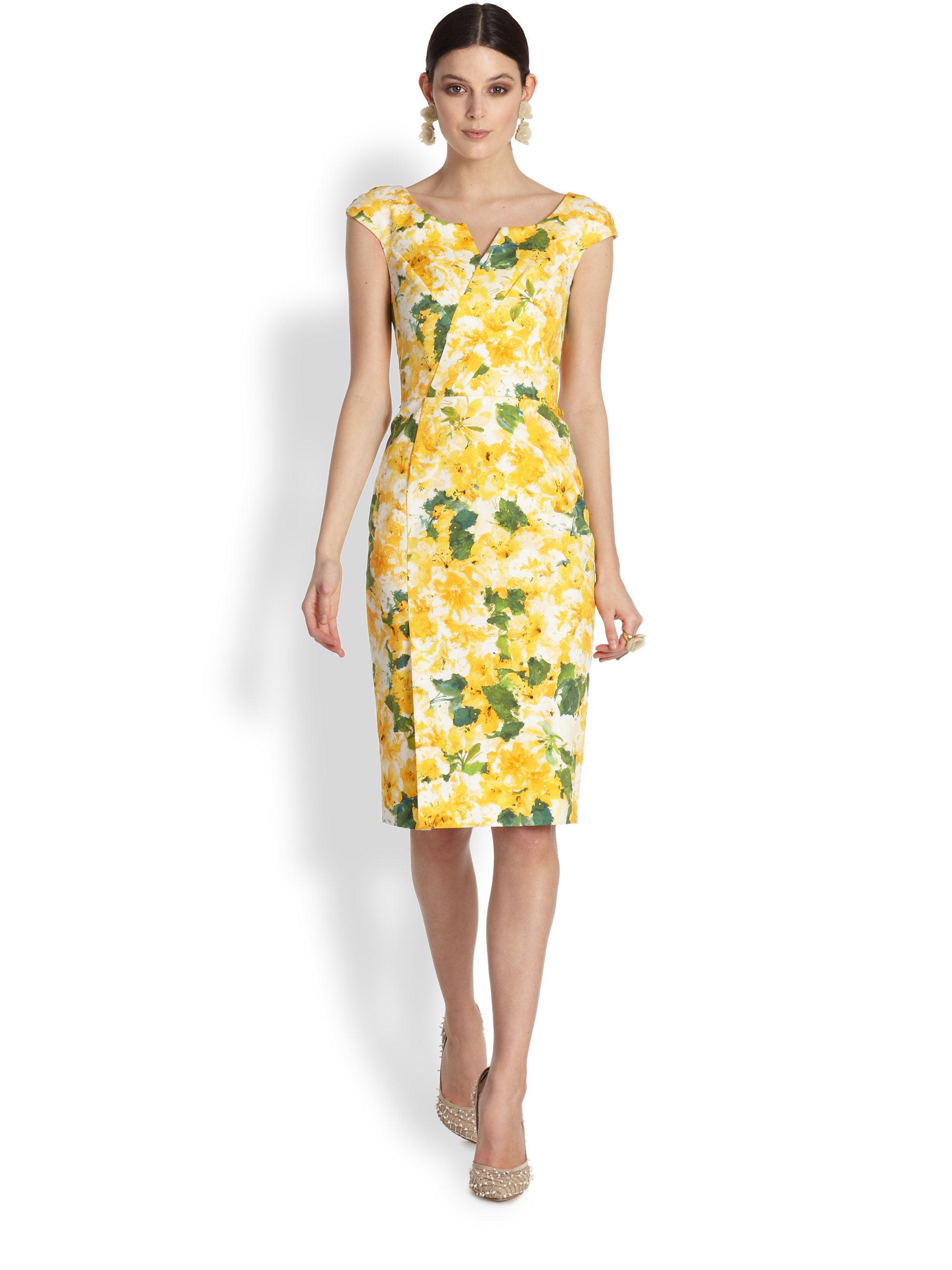 cotton pencil dress
