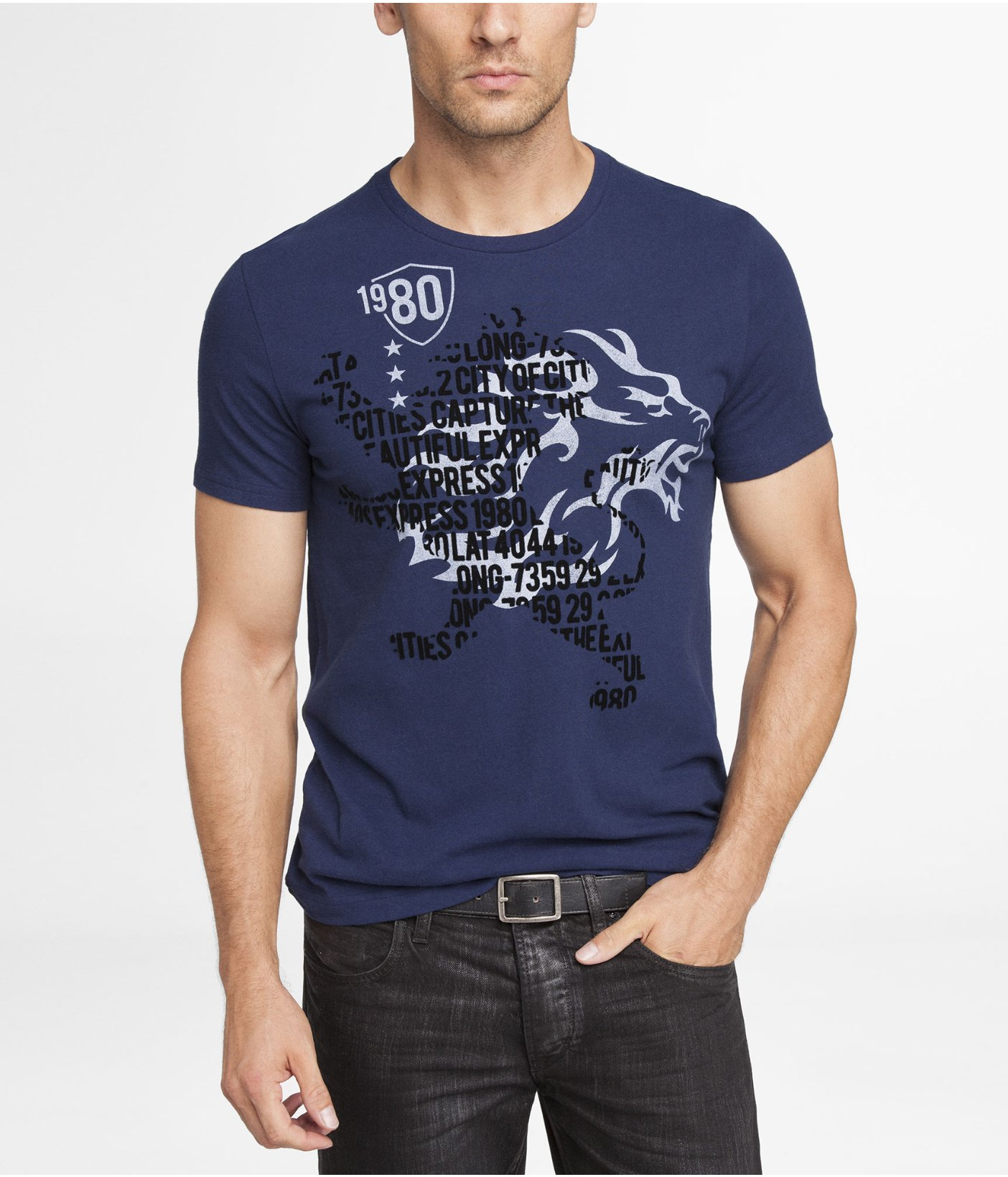 express mens graphic t shirts