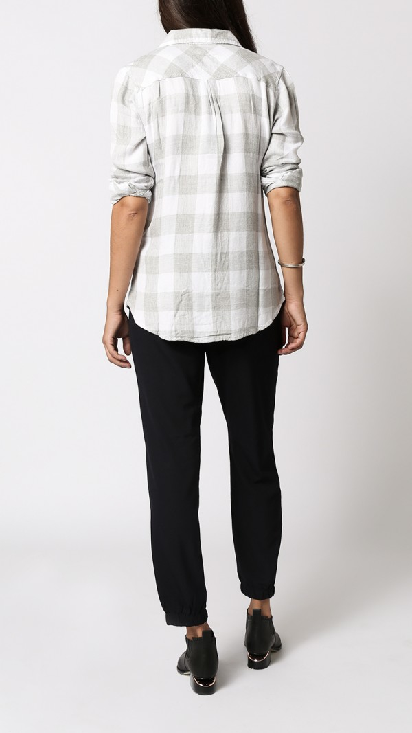 Lyst - Rails Hunter L/s Flannel Shirt in White
