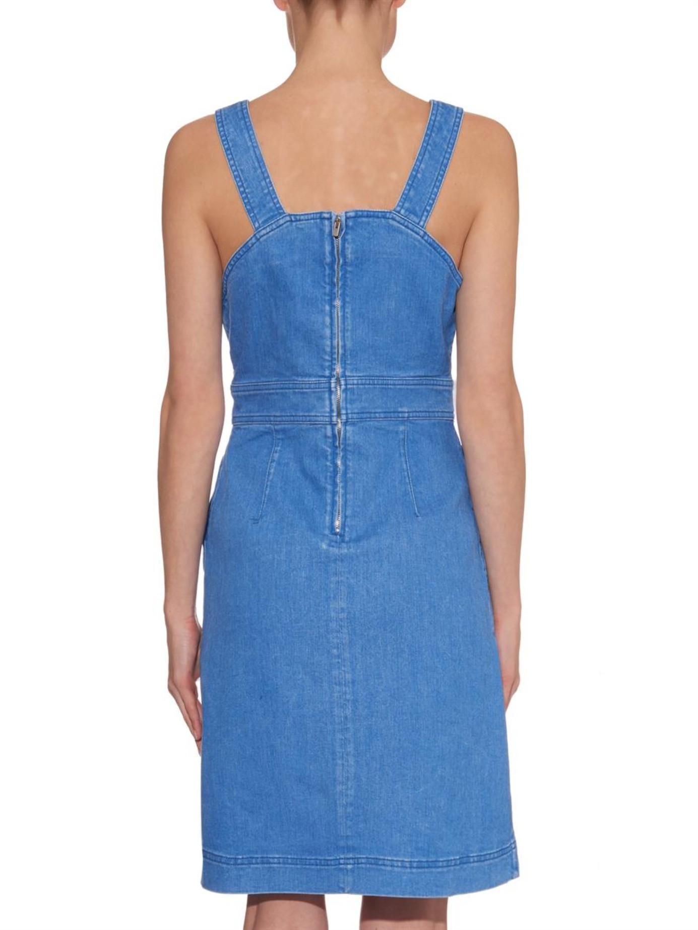 Stella McCartney Cut-out Stretch-denim 