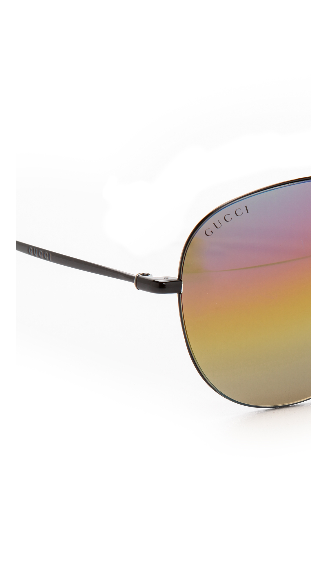 gucci rainbow aviators