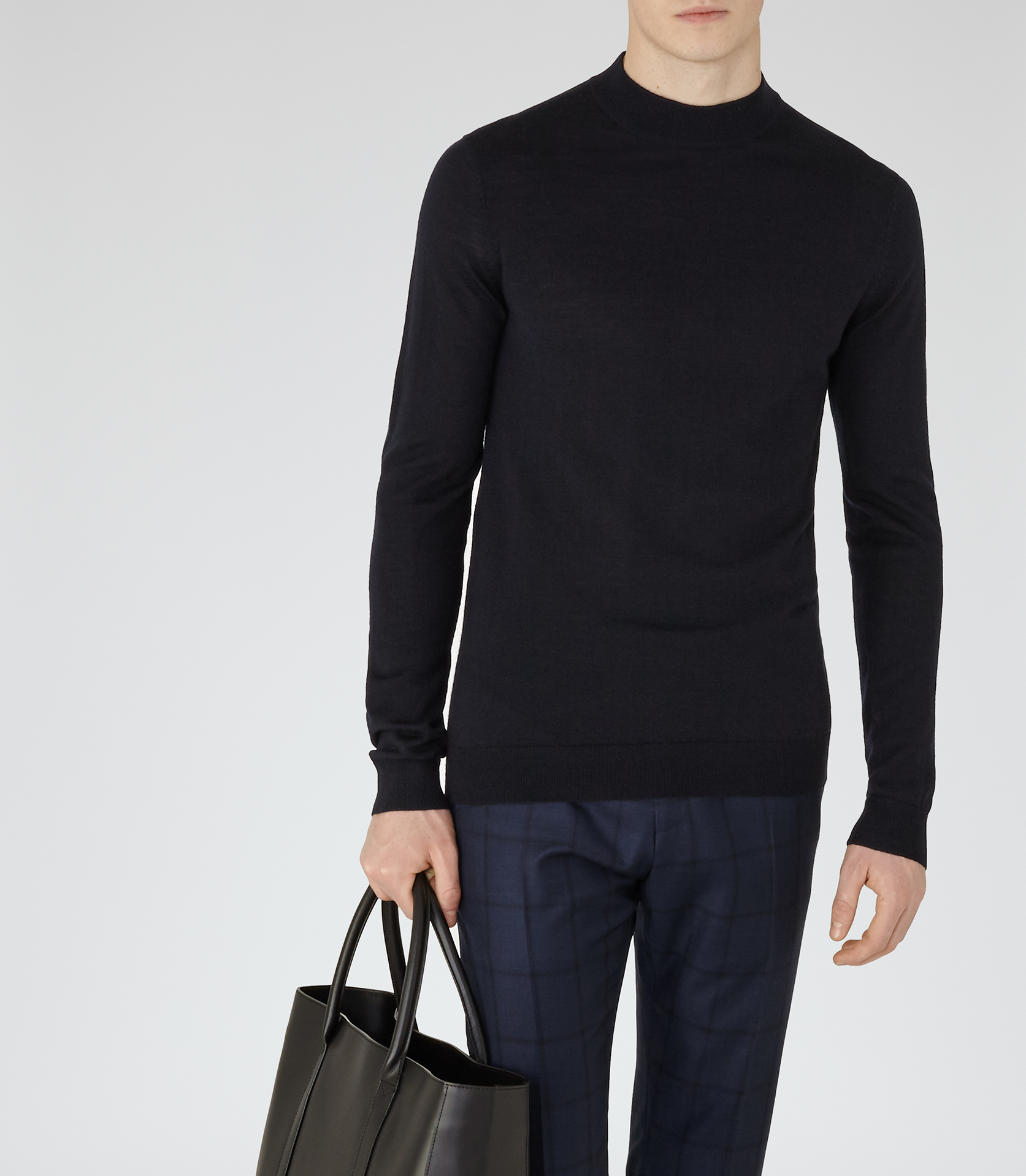 reiss navy jumper
