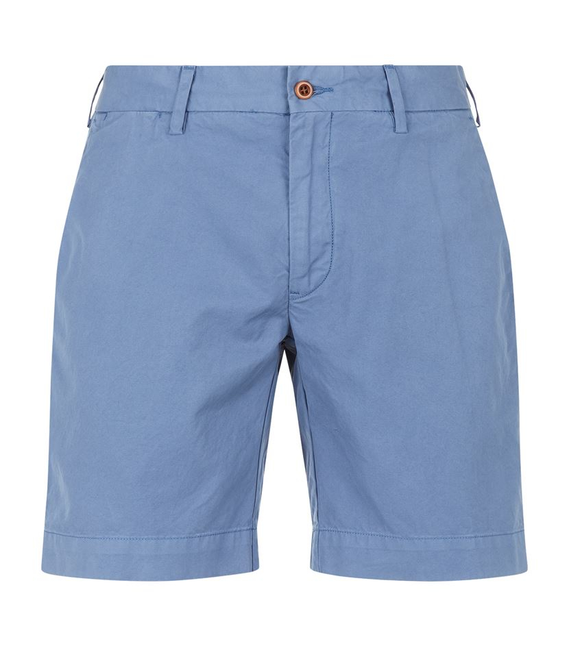 Polo ralph lauren Straight Fit Newport Shorts in Blue for Men | Lyst