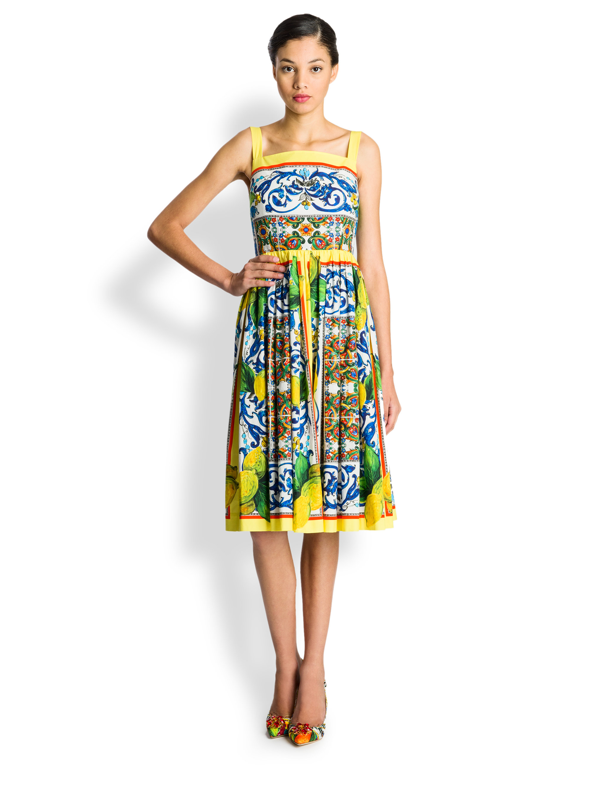 dolce and gabbana sundress