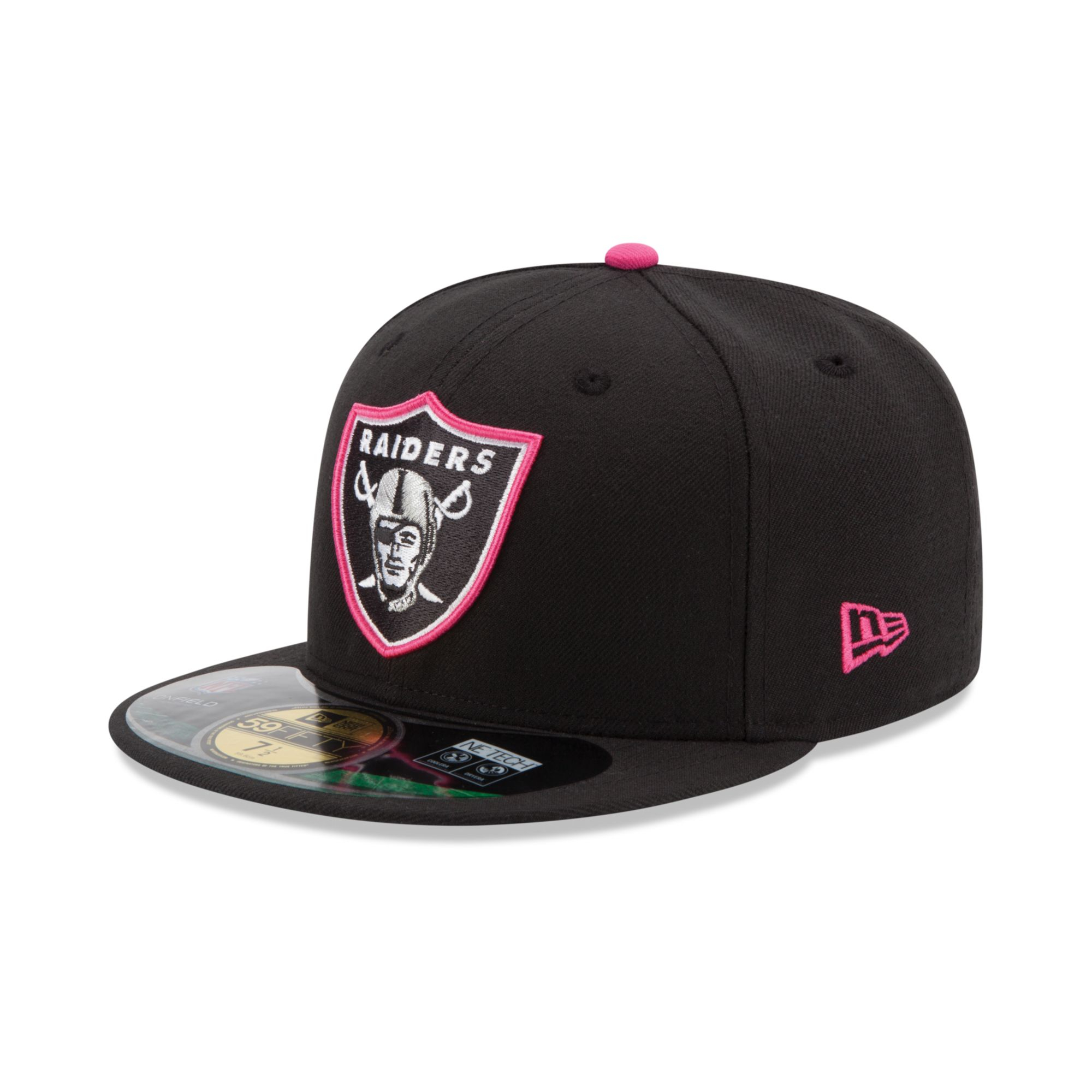 Leader of Generation Apparel, Accessories, Pink Black Oakland Raiders  Baseball Cap New