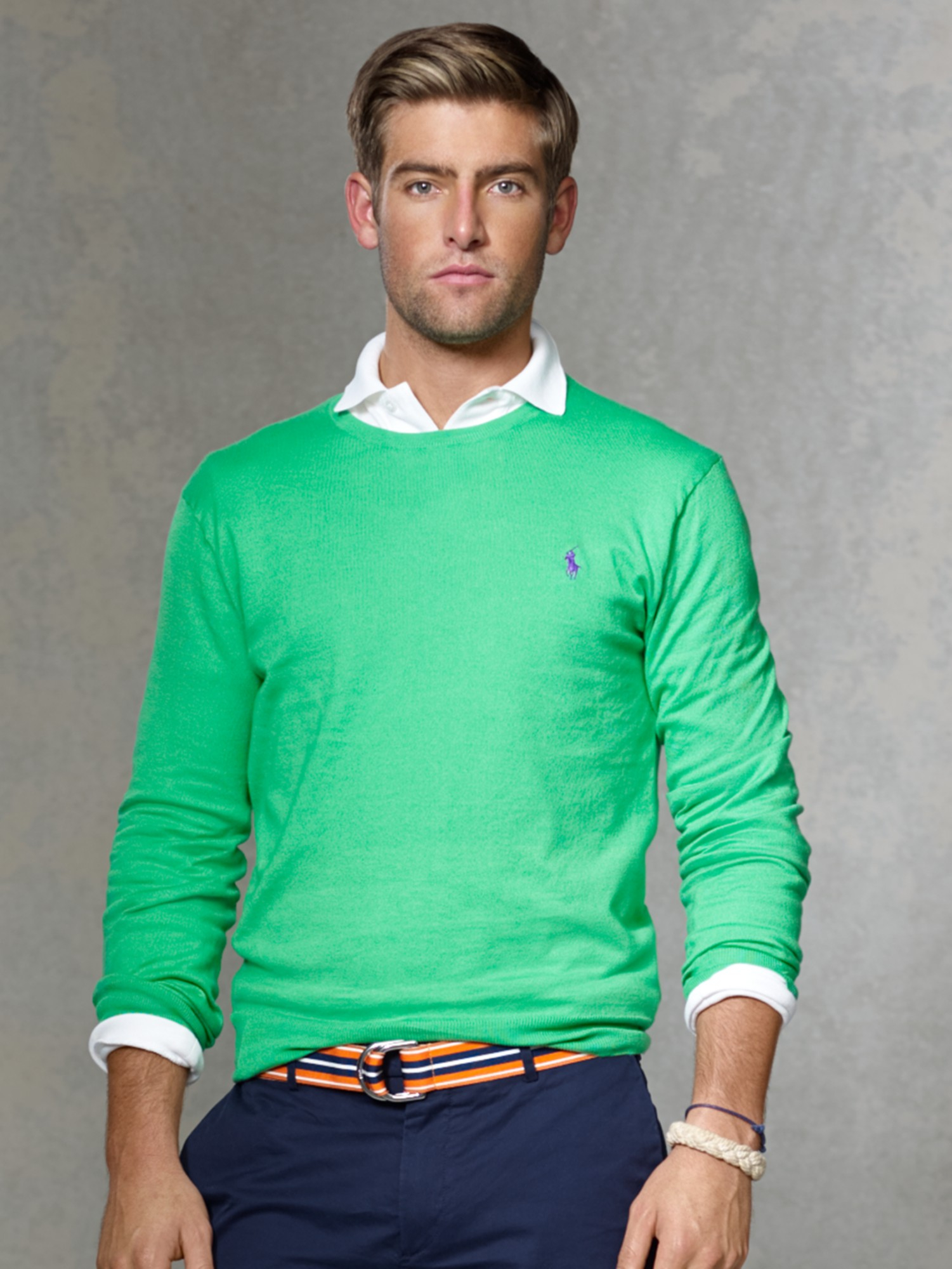 ralph lauren jumper green