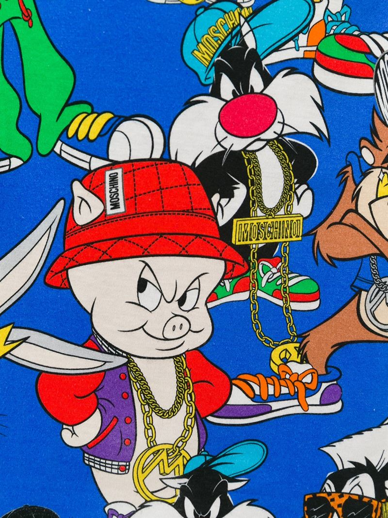 moschino looney tunes t shirt