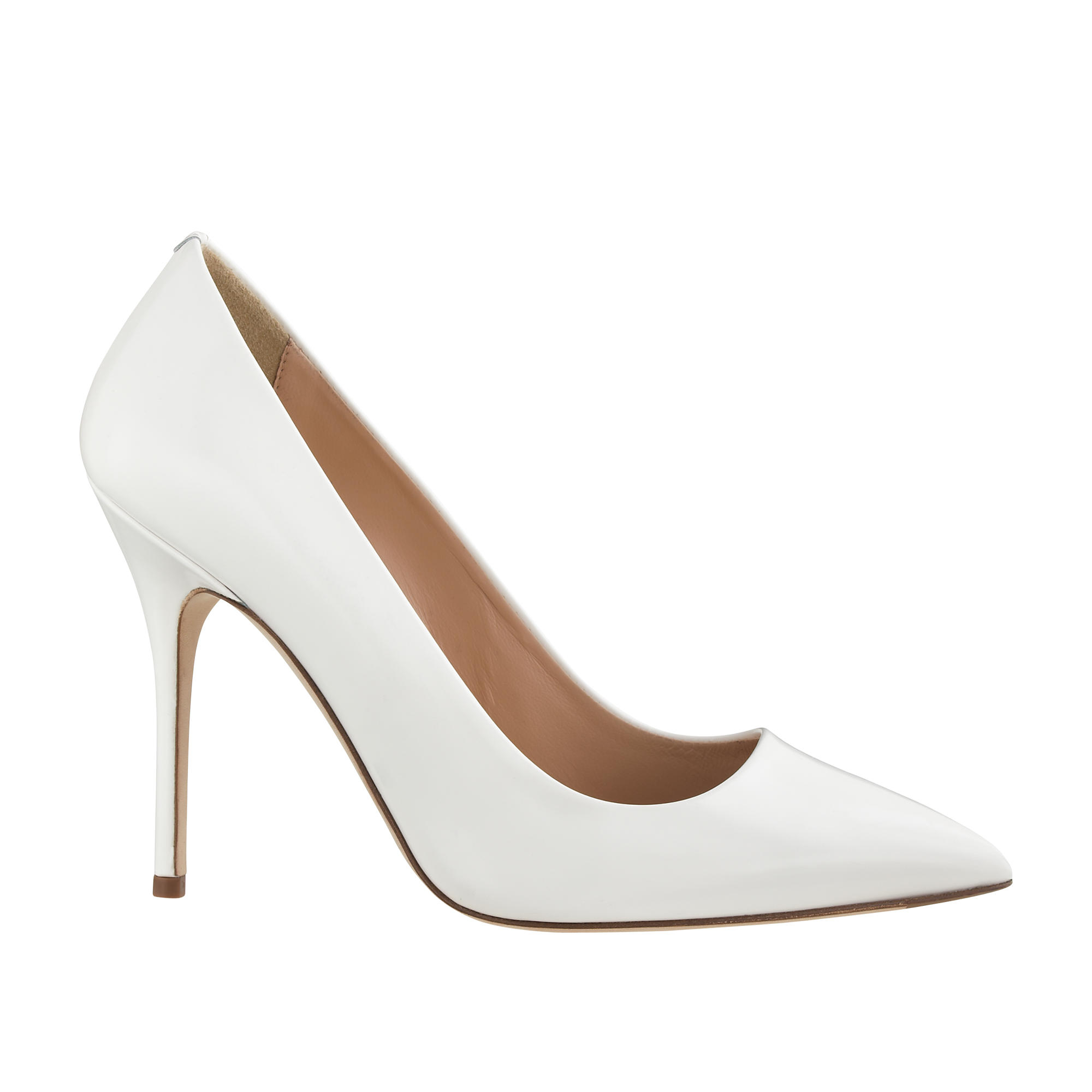 J.Crew Roxie Glossy Leather Pumps in 