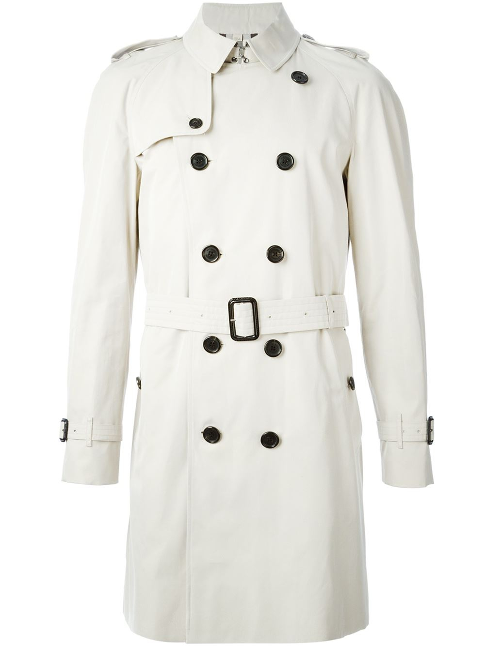 Burberry 'Wiltshire' Trench Coat in Natural for Men | Lyst