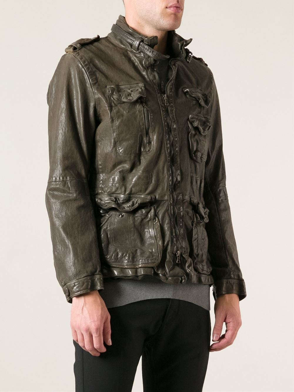 neil barrett leather jacket