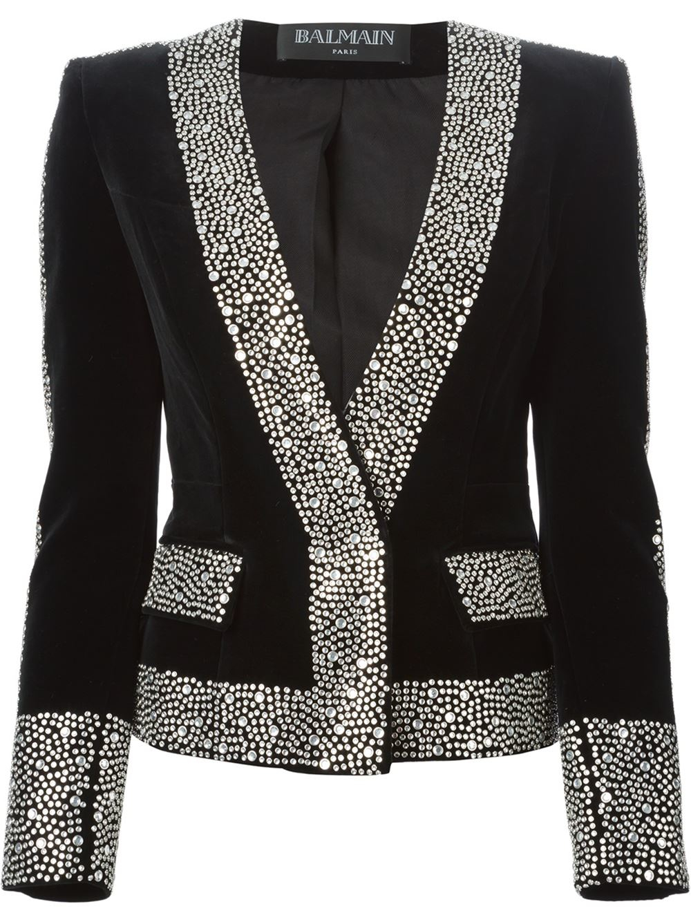 balmain blazerkleid