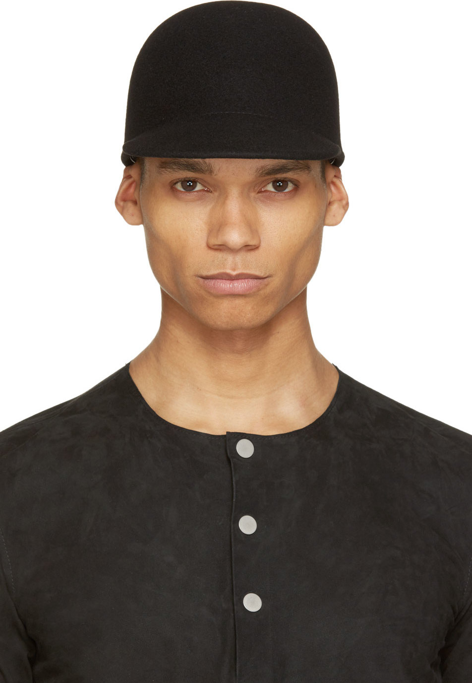 felt riding cap