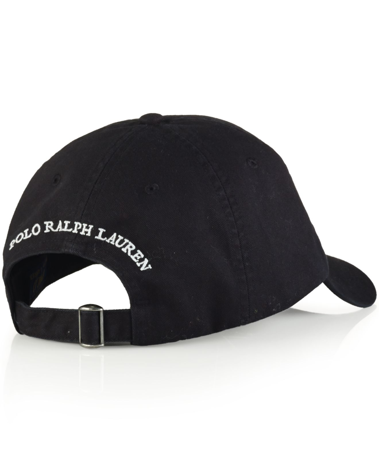 black polo ralph lauren hat