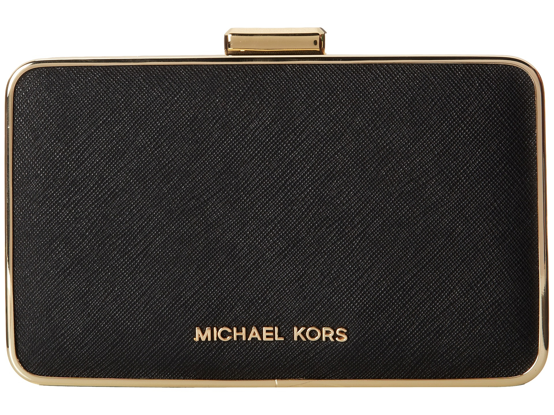michael kors box clutch