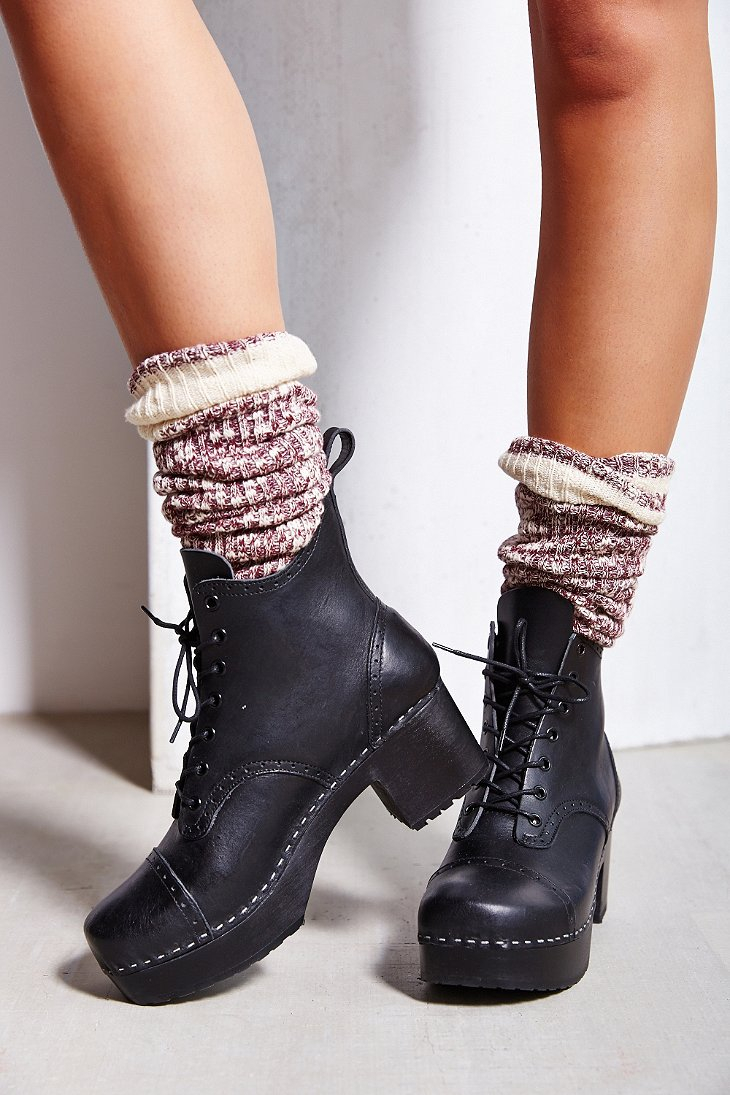 swedish hasbeens lace up boots