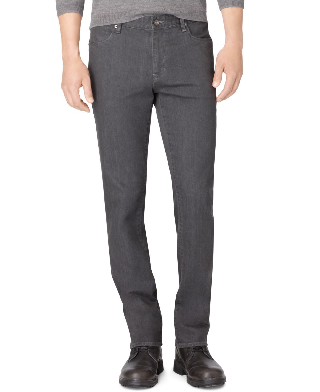 calvin klein grey pants