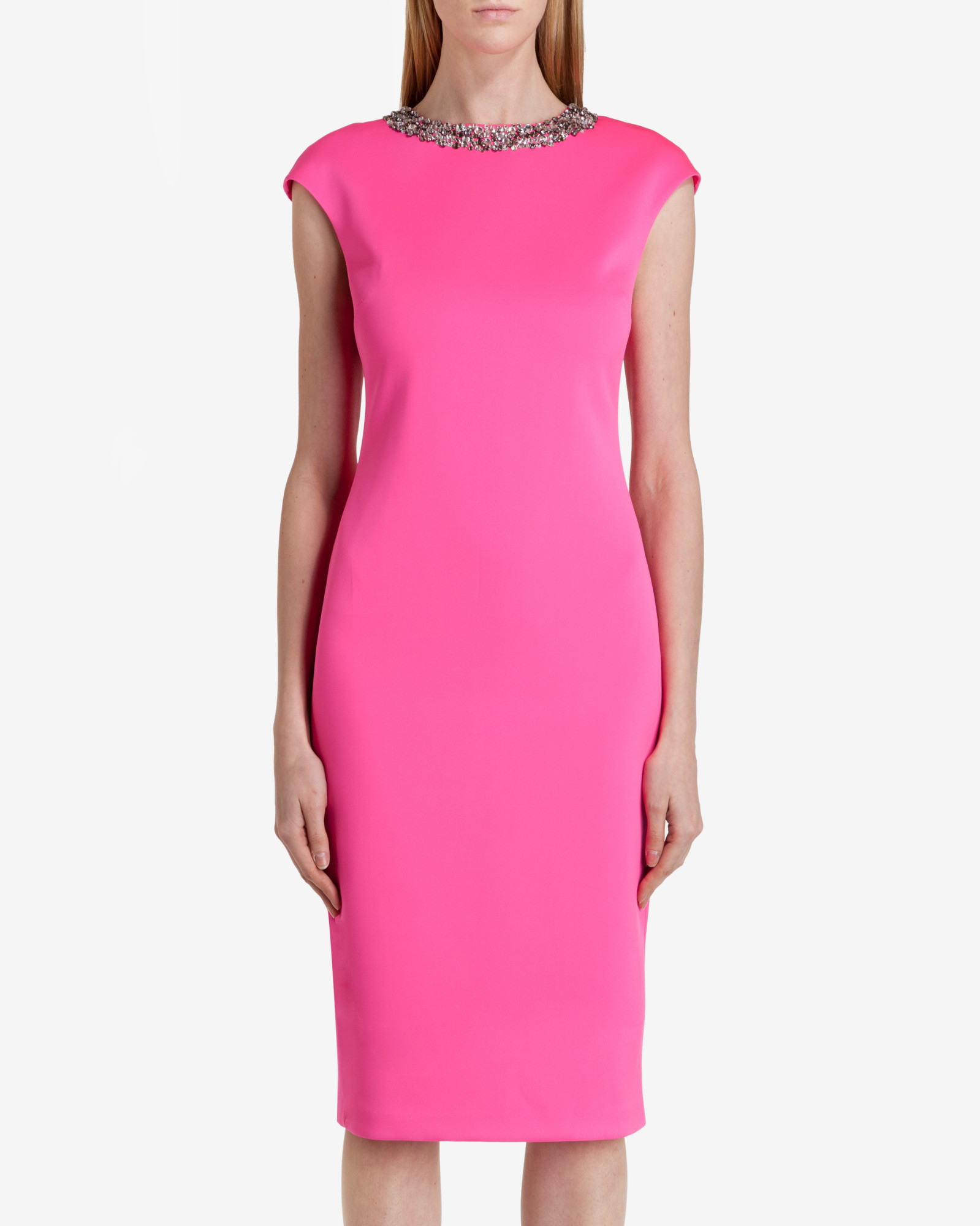 ted baker pink midi dress