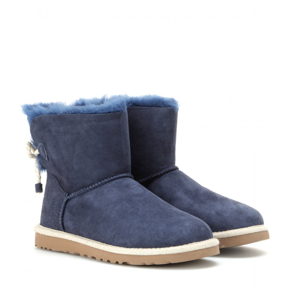 Lyst - Ugg Selene Suede Boots in Blue