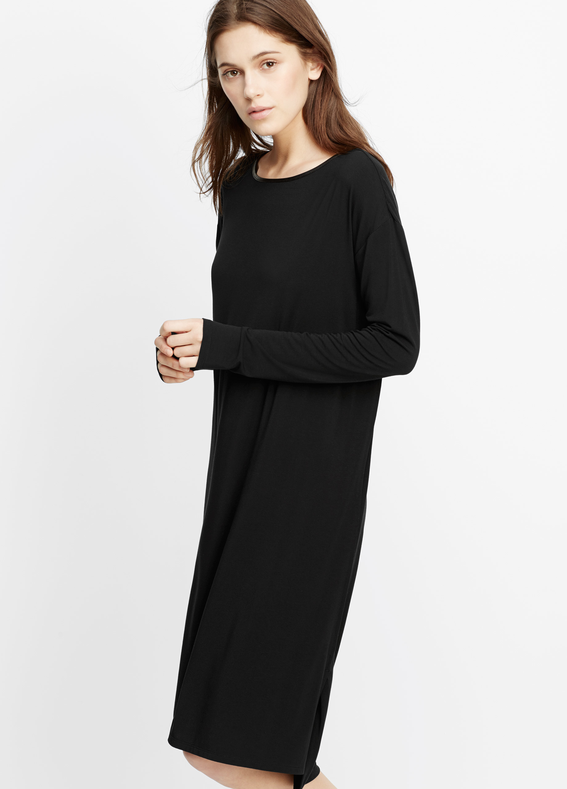 vince t shirt dress