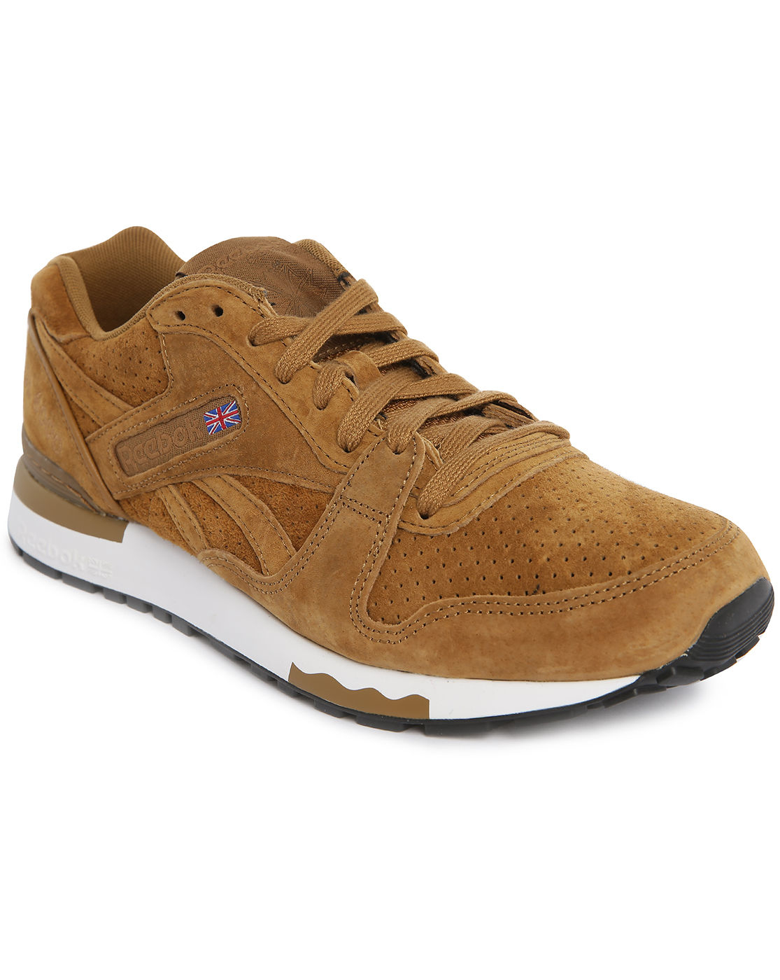 sneakers with brown in them