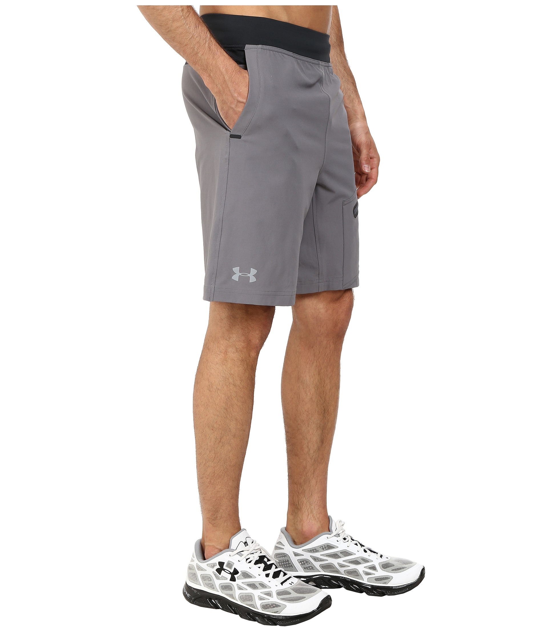 Under Armour Ua Elevated Woven Short in Graphite/Anthracite/Steel (Gray)  for Men - Lyst