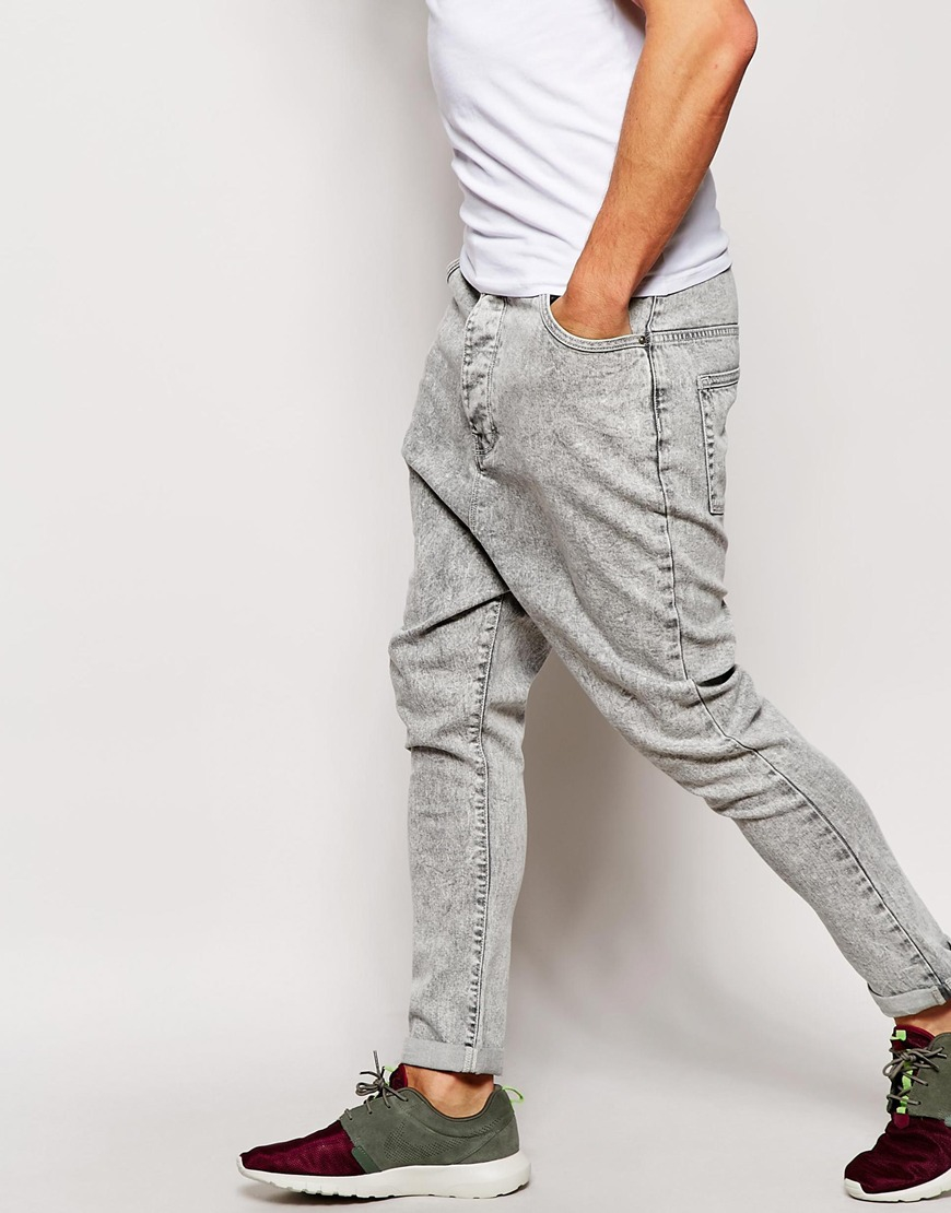 asos drop crotch jeans