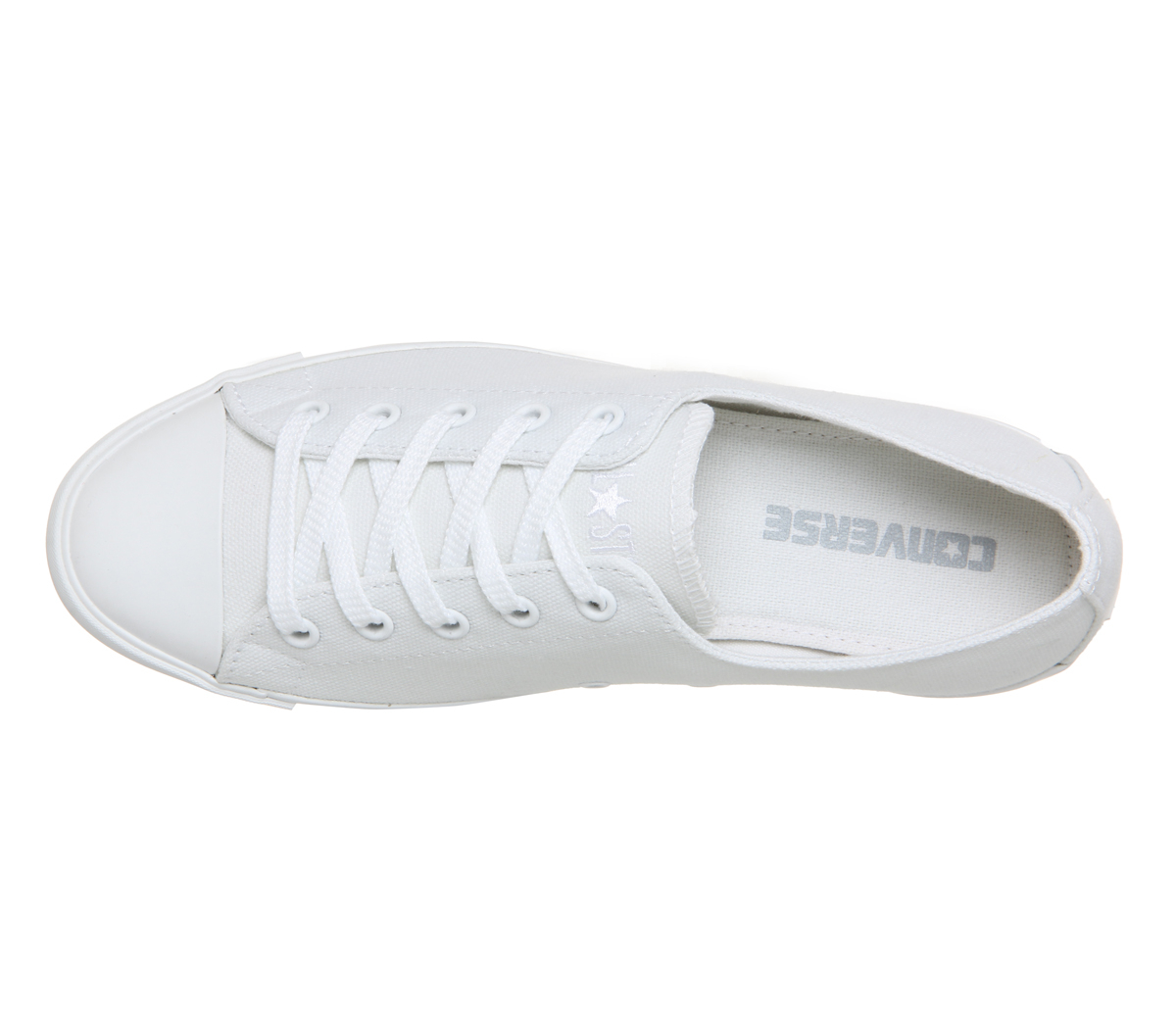 converse ct lite ox white mono