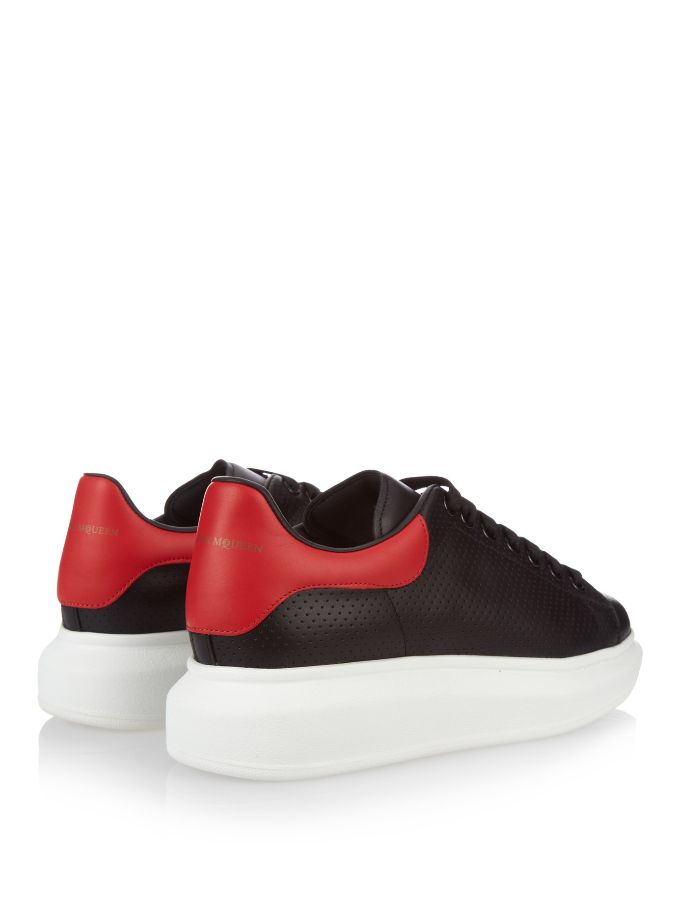 alexander mcqueen black and red