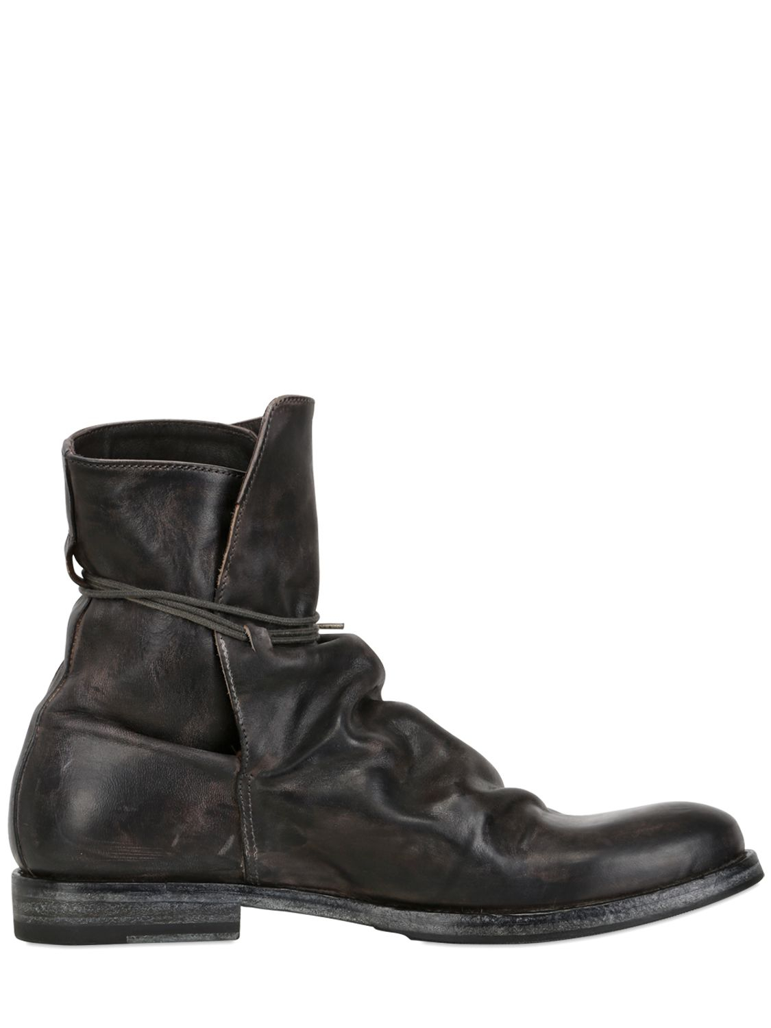 Lyst - Shoto Vintage Horse Leather Boots in Gray for Men