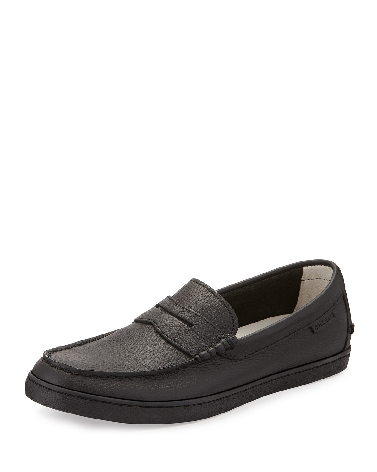 Cole Haan Pinch Leather Penny Loafer in Black for Men Lyst