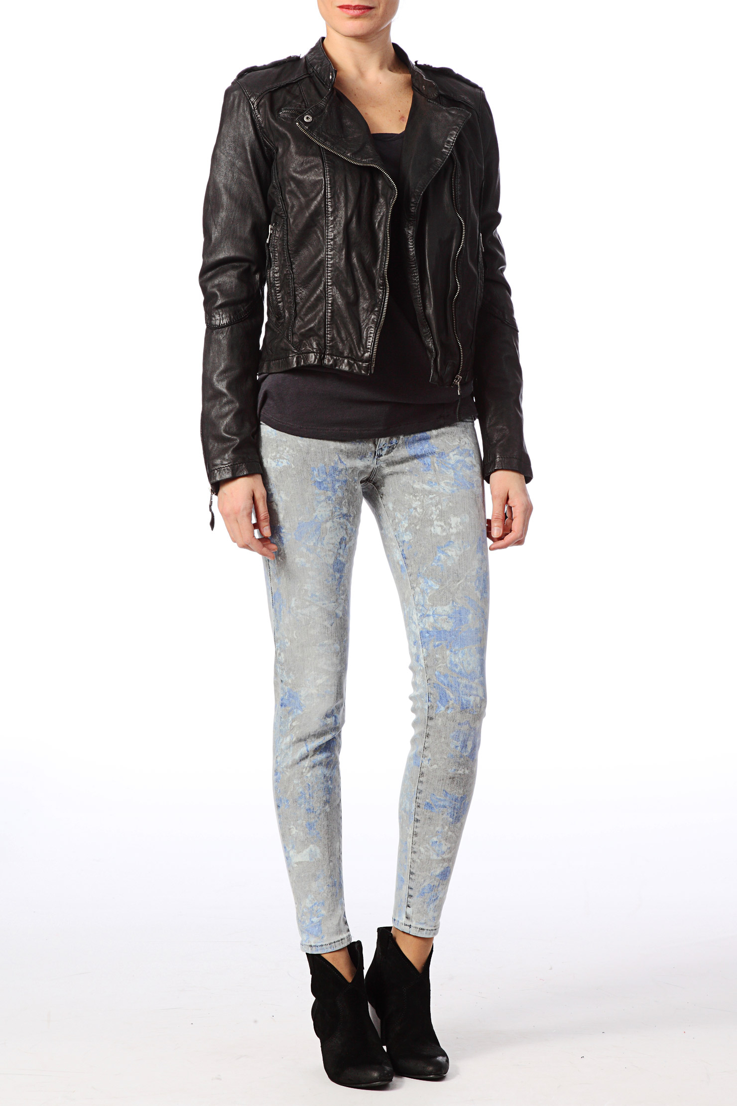 Lyst Oakwood Strawberry Jacket In Black lyst oakwood strawberry jacket in black