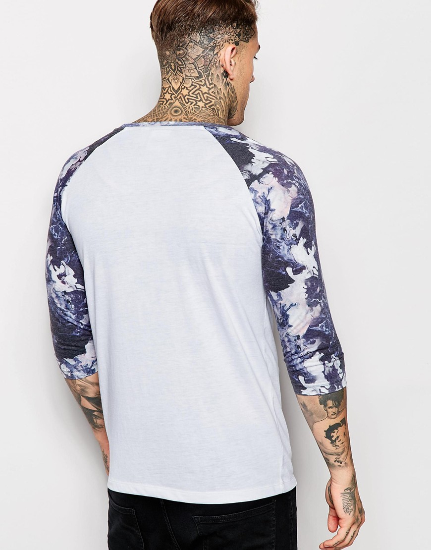 Download Hype Raglan 3/4 Length Sleeve T-shirt With Sleeve Print in ...