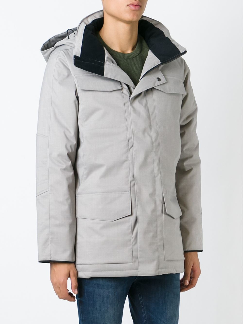 Canada Goose 'windermere' Coat in Grey (Gray) for Men Lyst