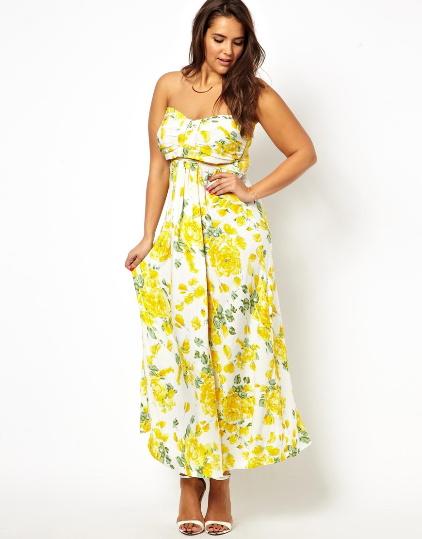 ax paris curve maxi dress